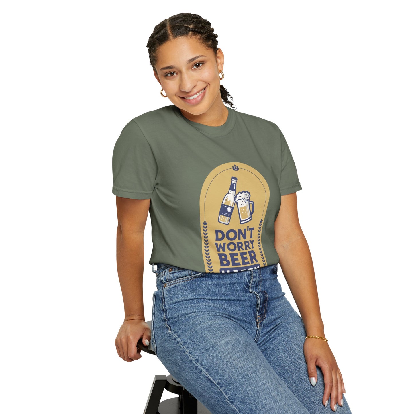 Beer Happy Unisex T-shirt - Funny Beer Tee
