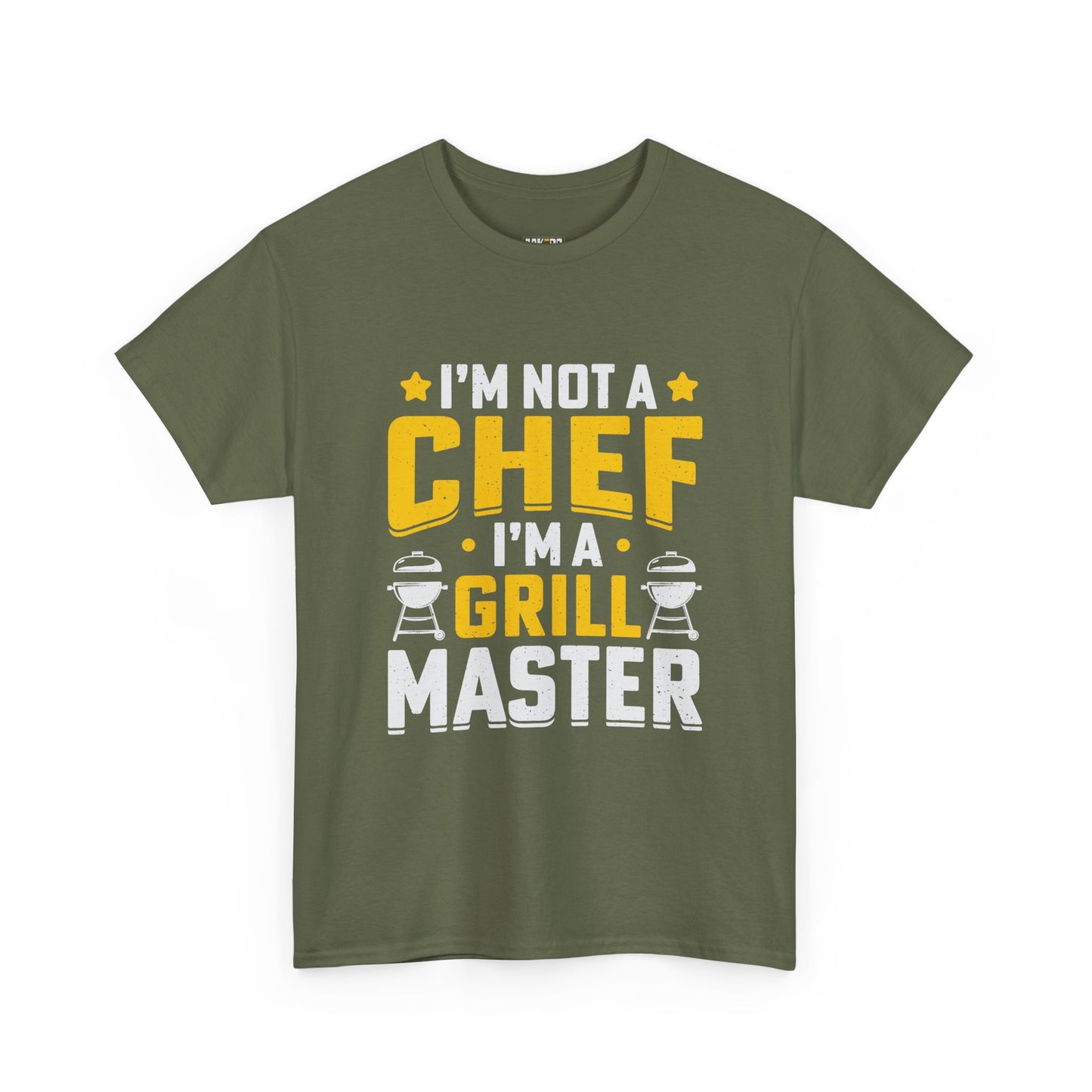 Grill Master Unisex Heavy Cotton Tee - Perfect Gift for BBQ Lovers
