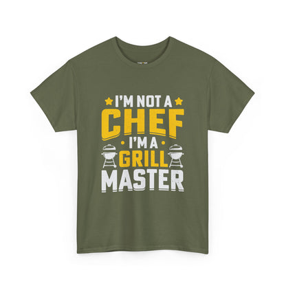 Grill Master Unisex Heavy Cotton Tee - Perfect Gift for BBQ Lovers