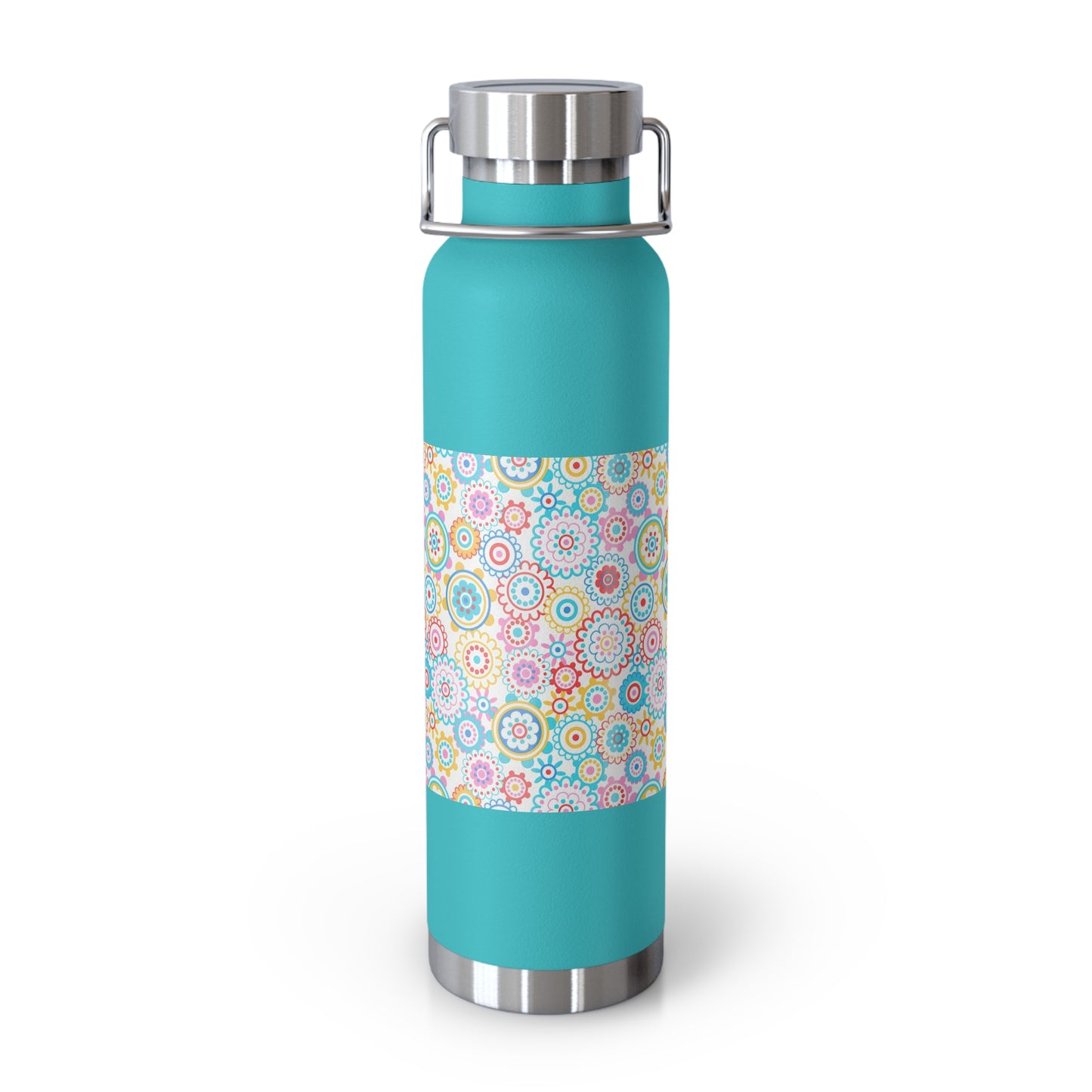 Flower Pop Copper Vacuum Insulated Bottle, 22oz