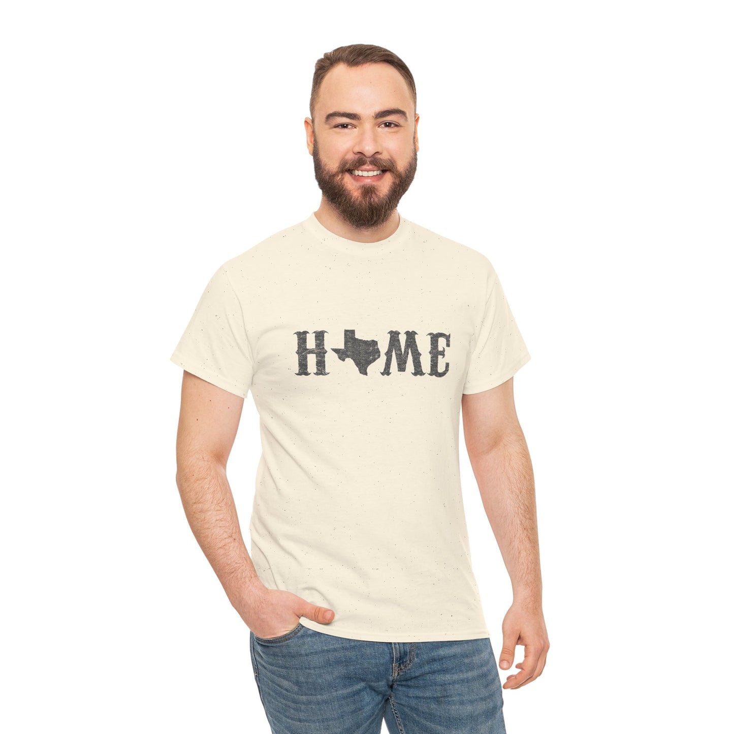 Home State Unisex Heavy Cotton Tee - Texas Pride Shirt