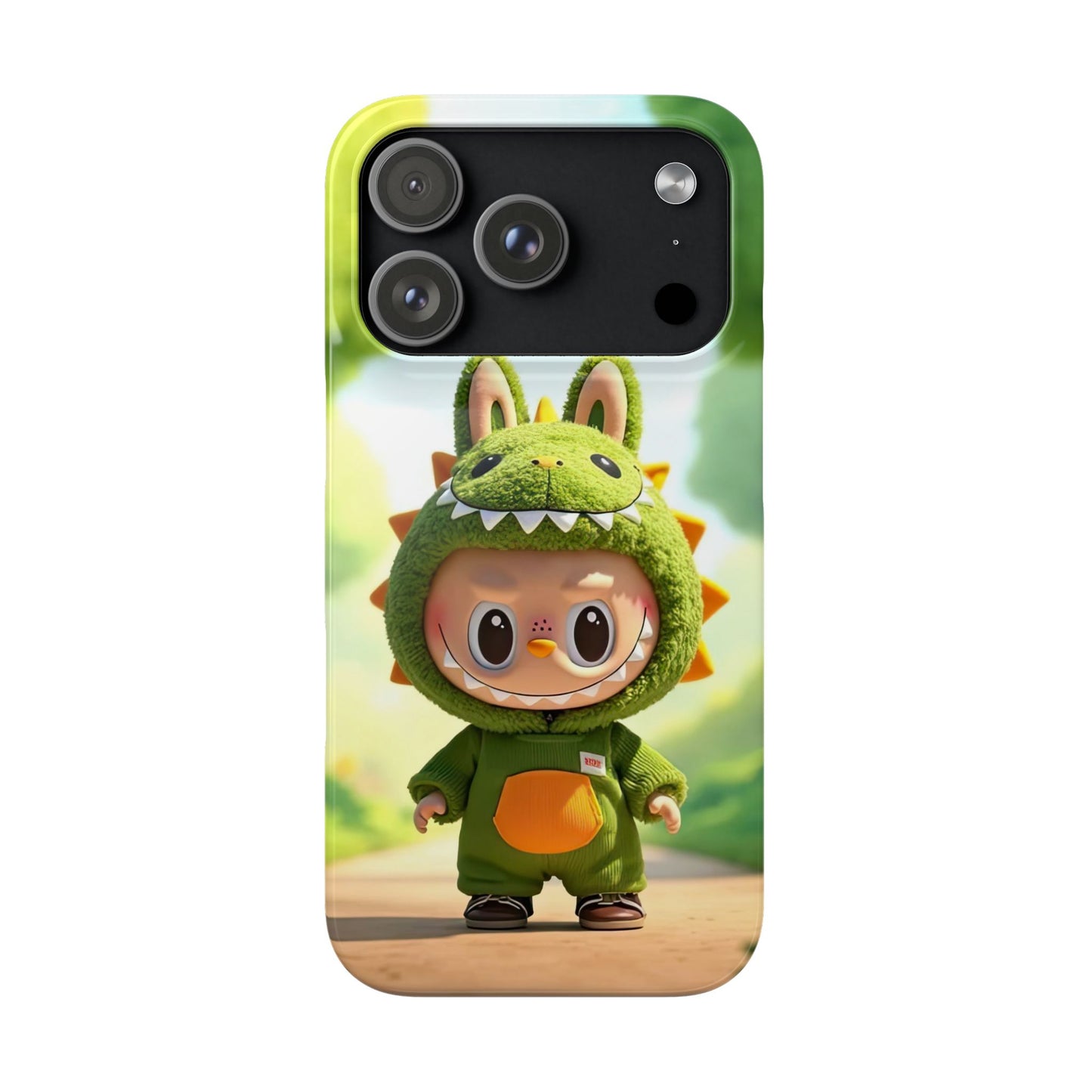 The Monsters Snap Case for iPhone Models – Playful Dinosaur Design