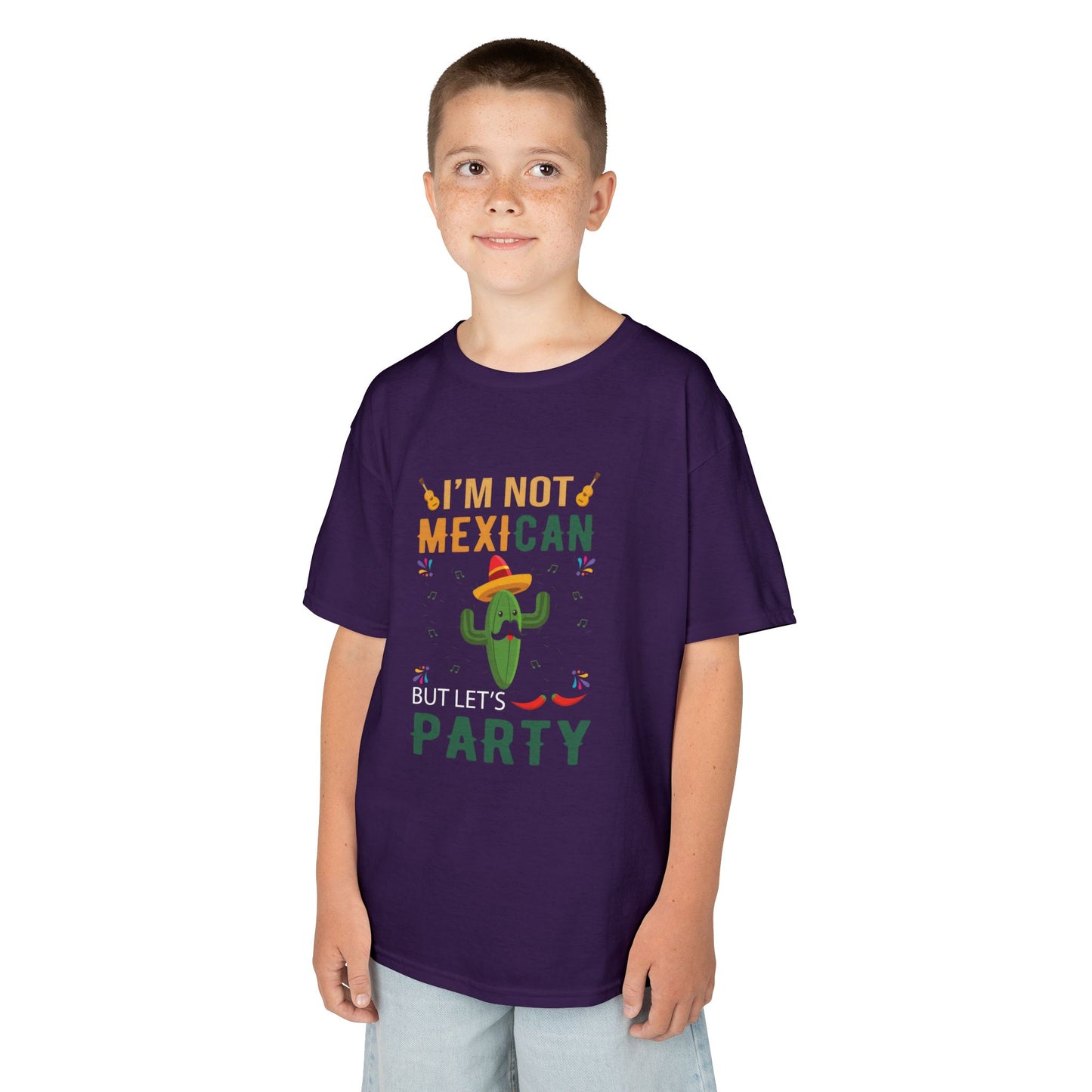 Kids Party Tee - I'm Not Mexican But Let's Party T-Shirt