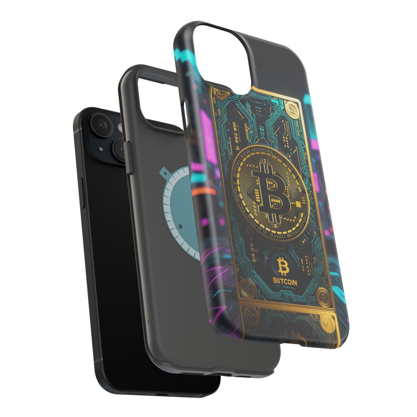 Bitcoin Magnetic Phone Case, Unique Phone Cover