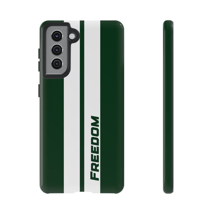 Freedom Tough Case, Olive Green Motorsport-Inspired Cove