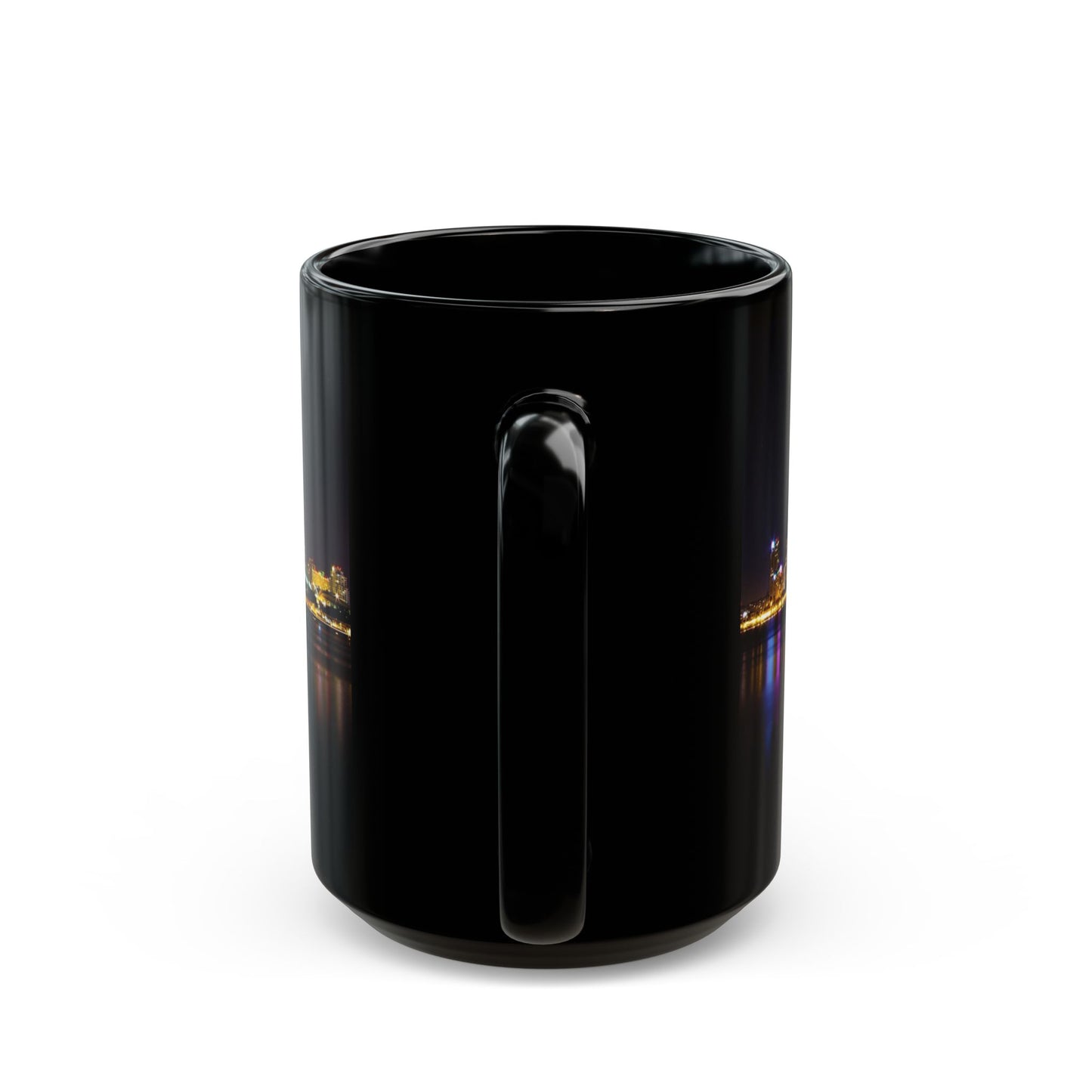 City Nights, Bright Lights Black Mug - 11oz, 15oz