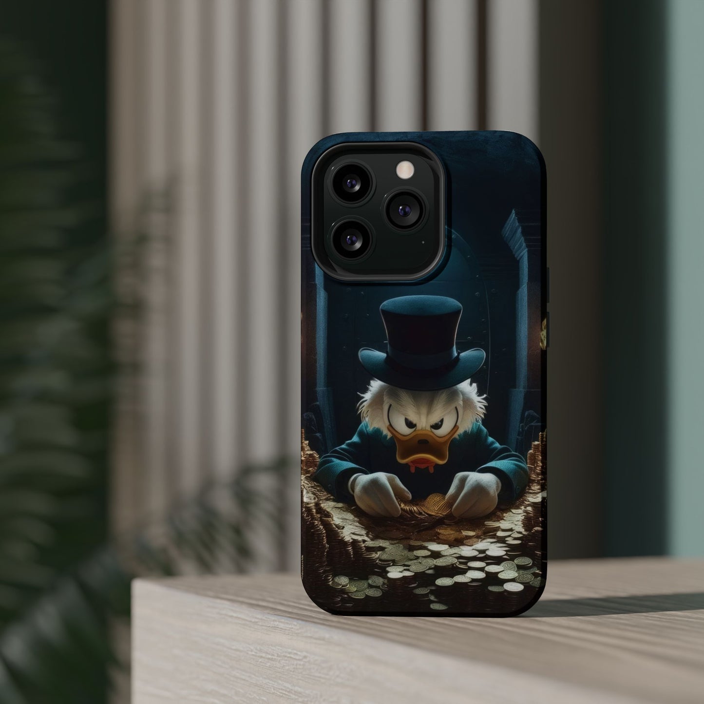 Magnetic Phone Case - Scrooge McDuck Design