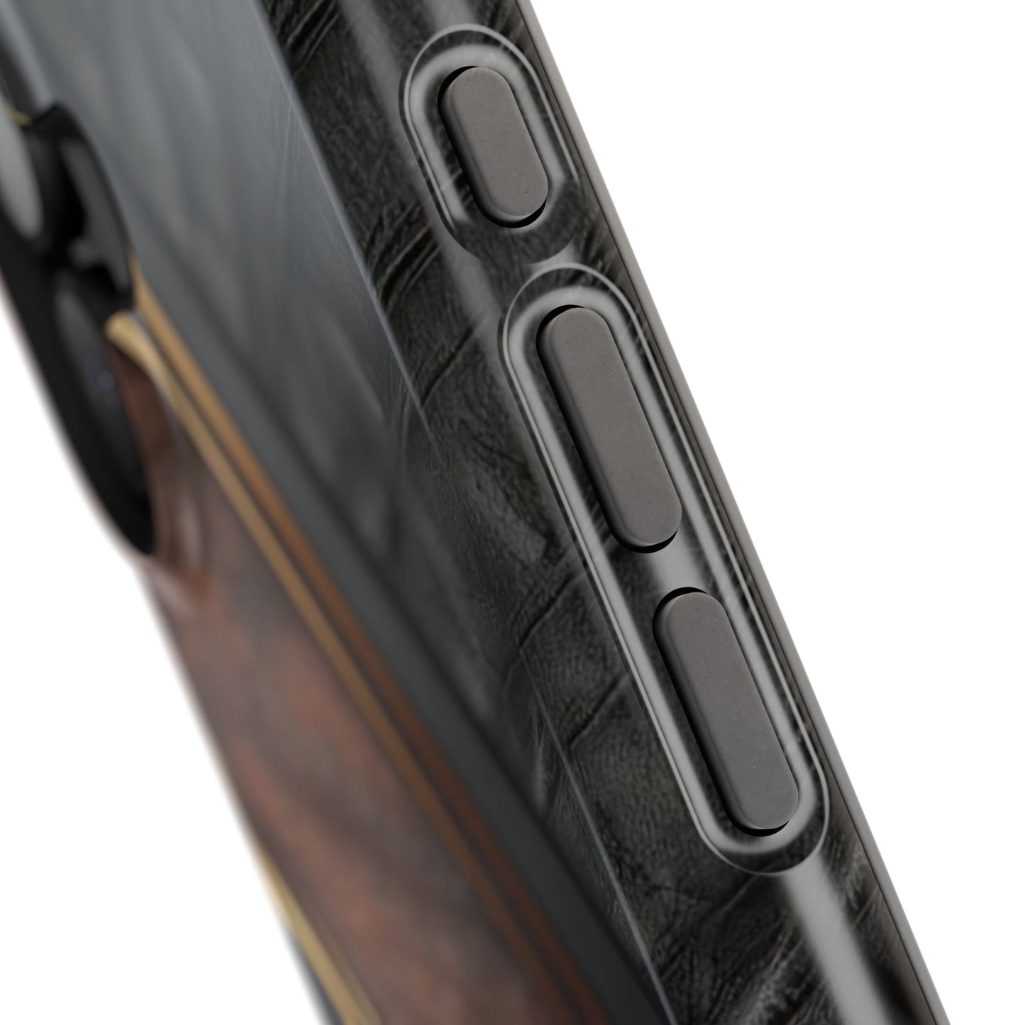 Stylish Leather Texture Magnetic Tough Cases