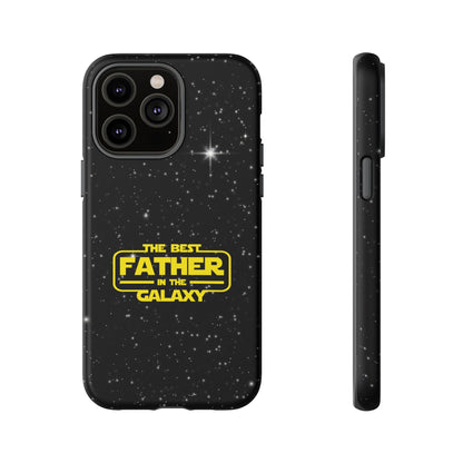 Galaxy-Themed iPhone Tough Case - Perfect Gift for the Best Father