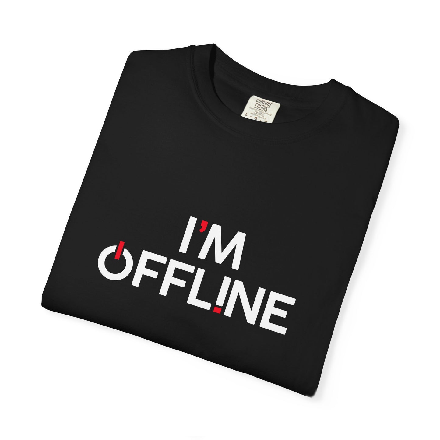 I'm Offline Statement Tee, Relaxed Graphic Shirt