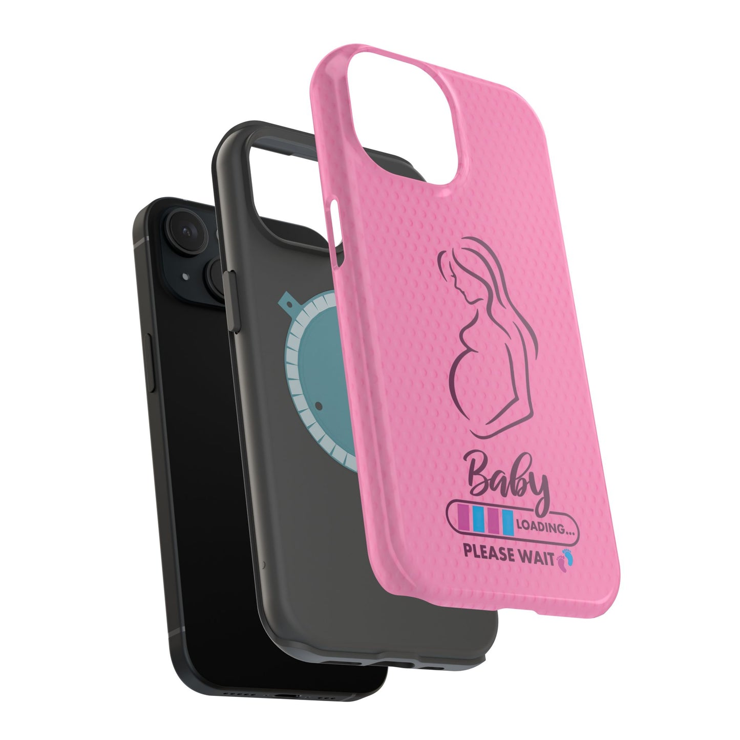 Baby Loading Magnetic Phone Case, Pregnancy Announcement Gift