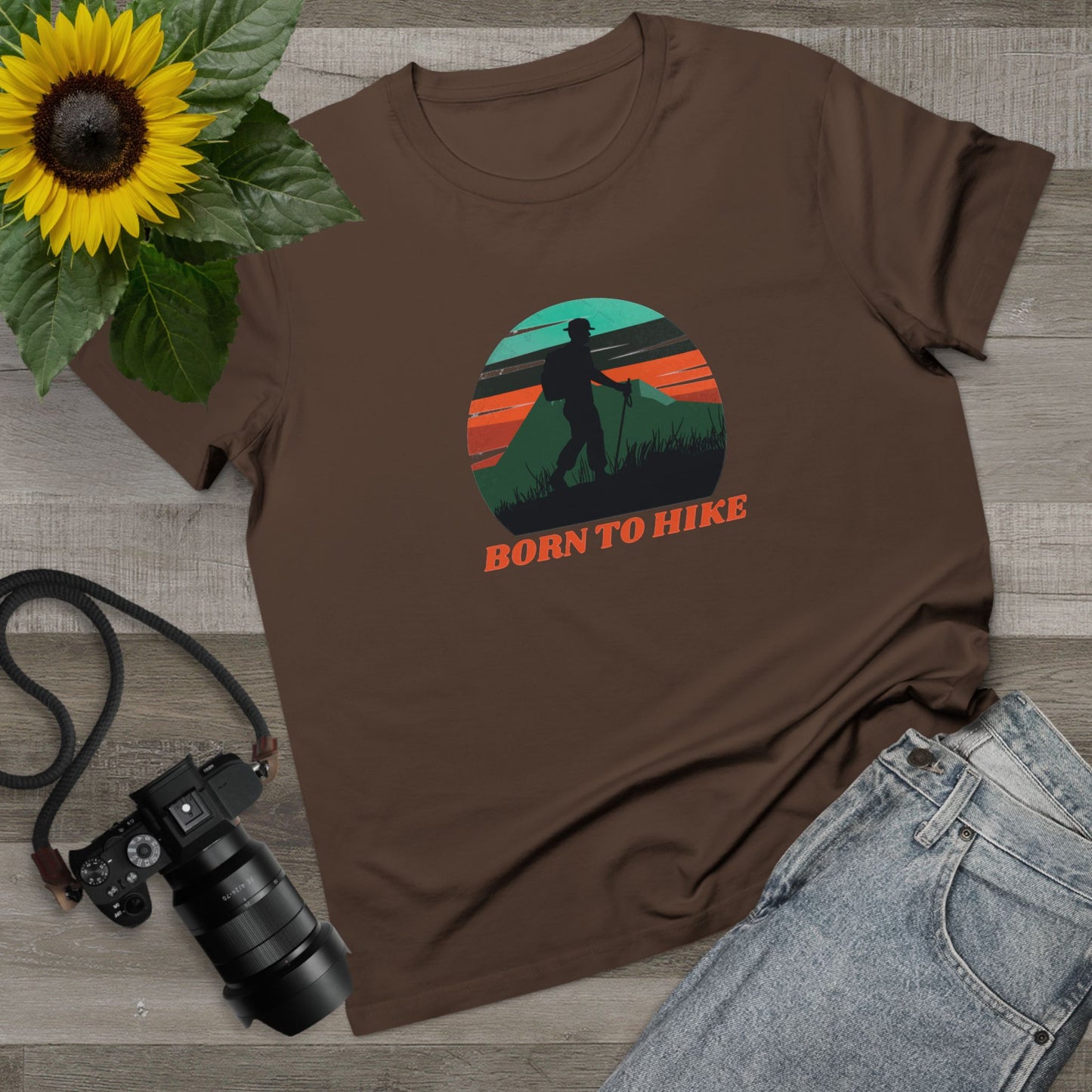 Born To Hike Women’s Maple Tee