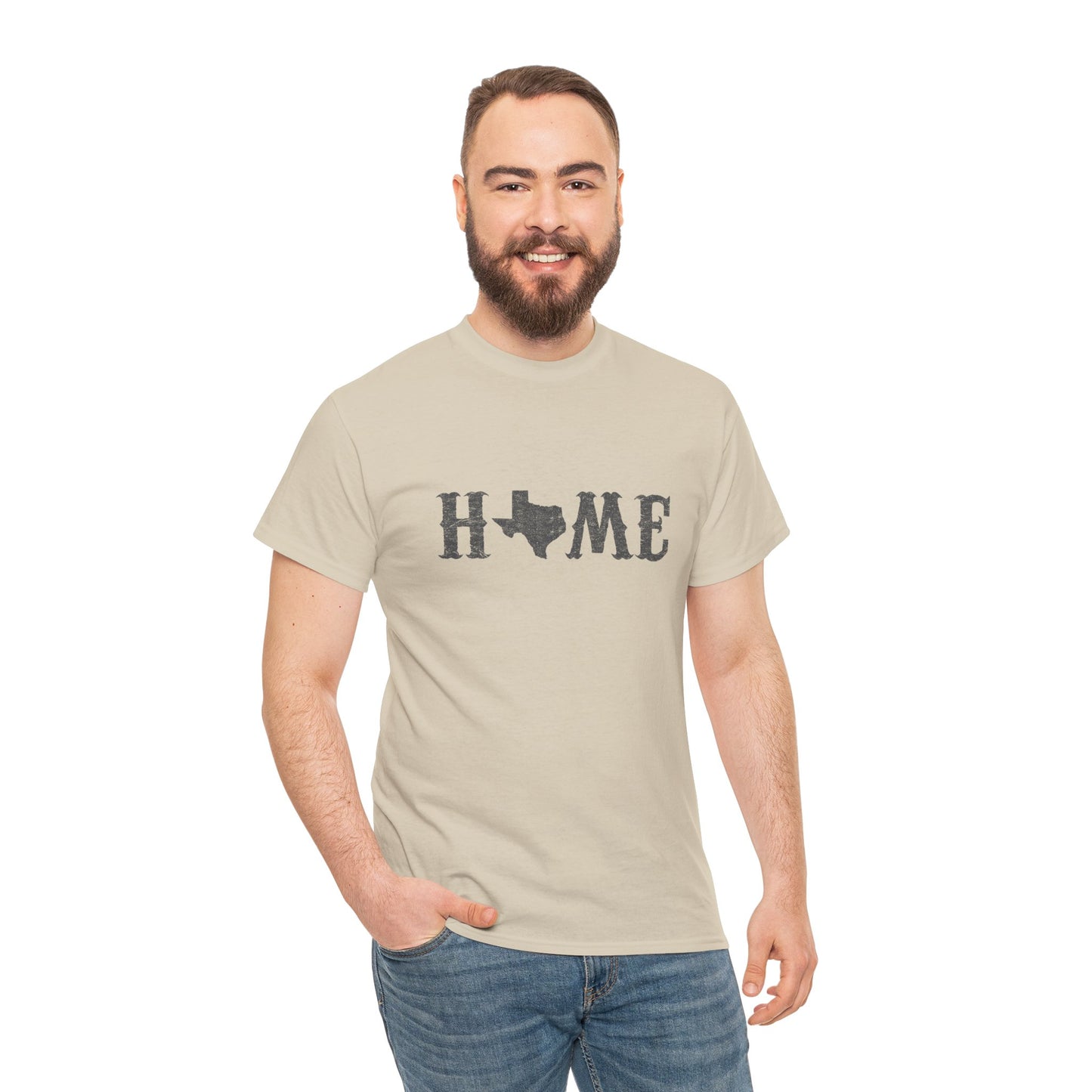 Home State Unisex Heavy Cotton Tee - Texas Pride Shirt