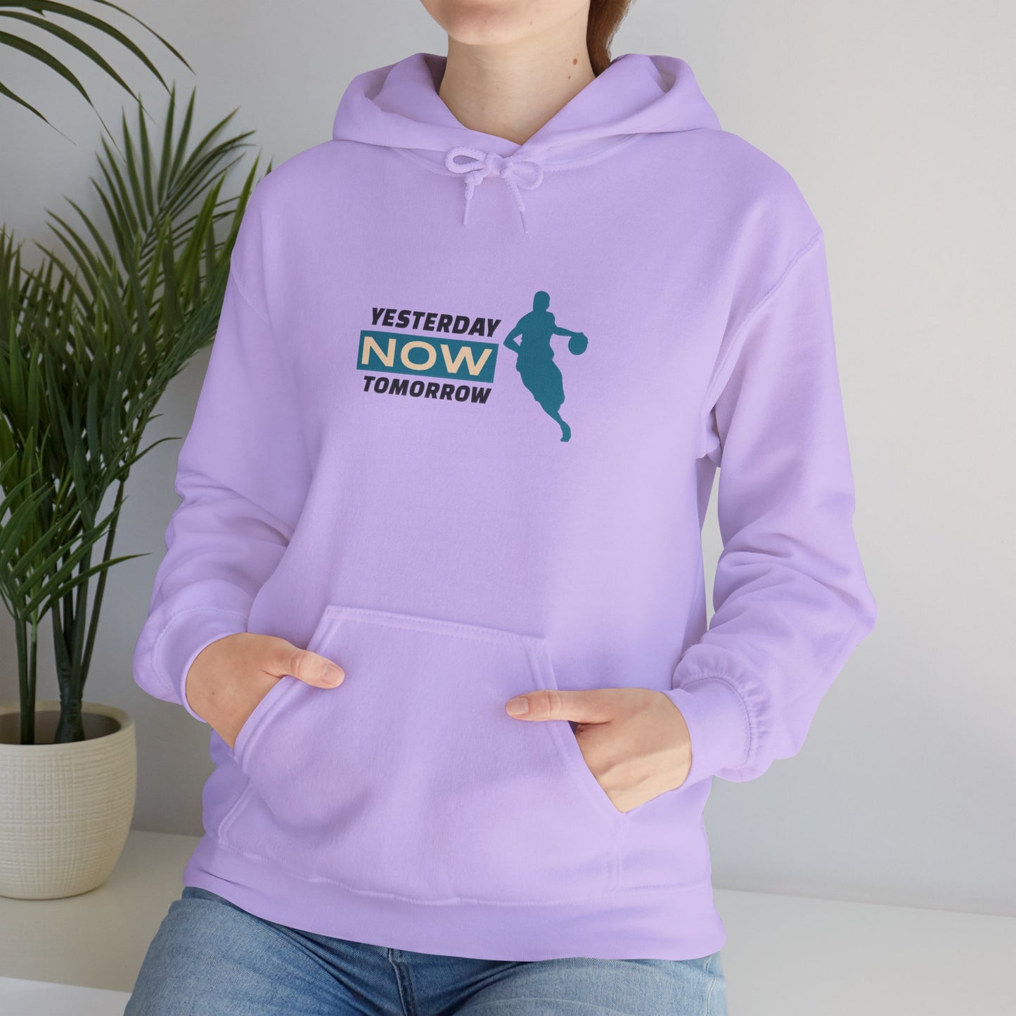 Yesterday Now Tomorrow Unisex Heavy Blend™ Hooded Sweatshirt