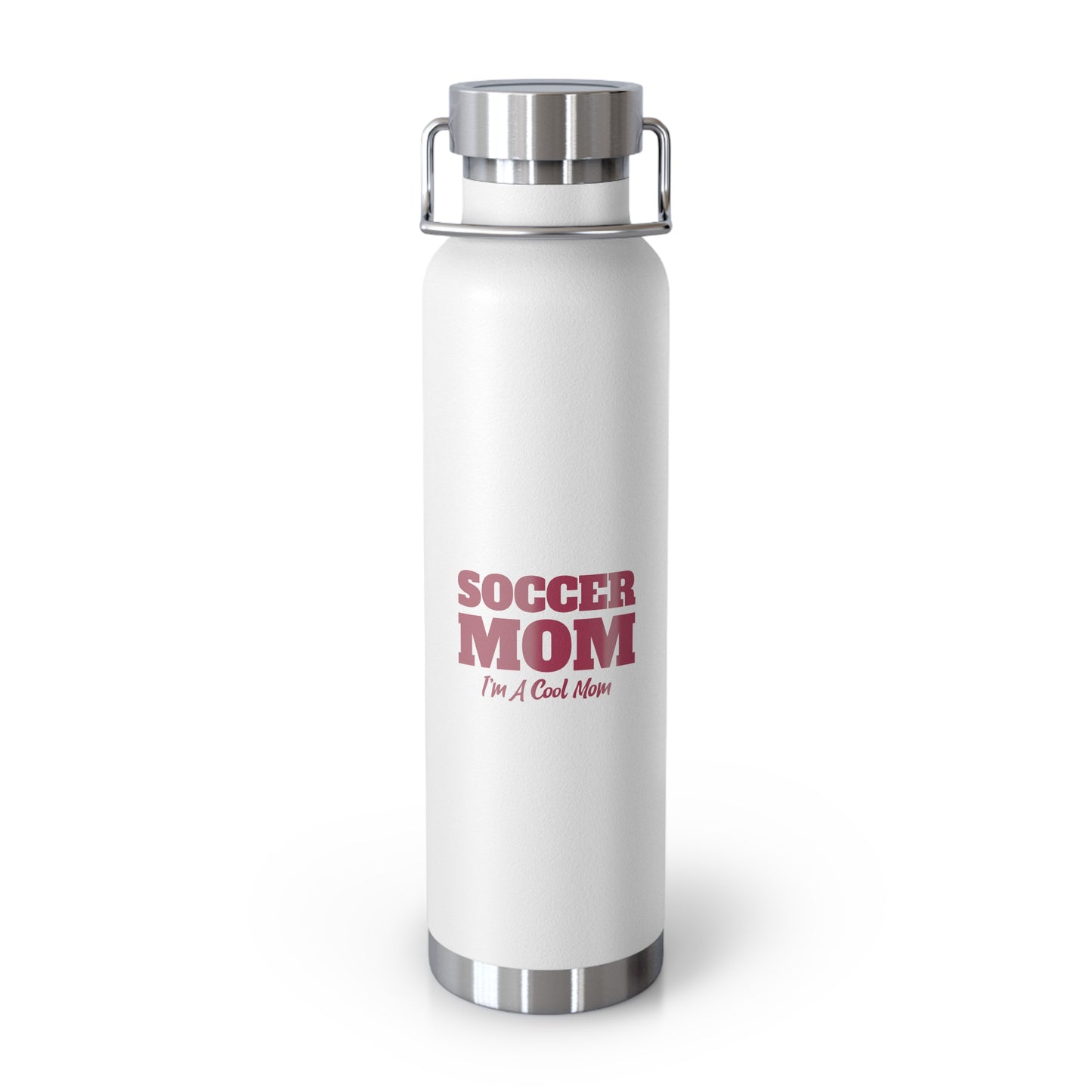 Soccer Mom Copper Vacuum Insulated Bottle, 22oz