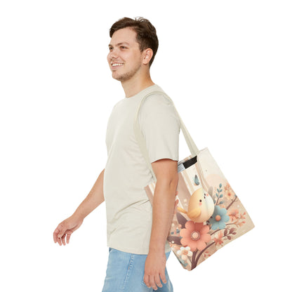 Pastel Canary Tote Bag