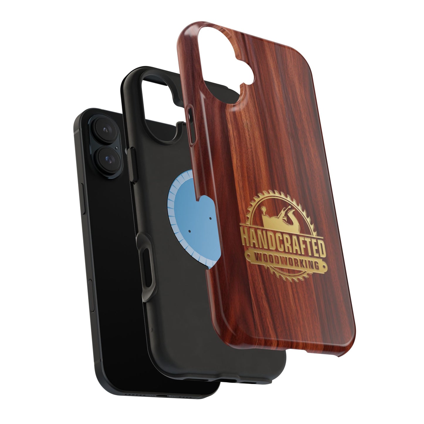 Woodworking Logo Magnetic iPhone Case