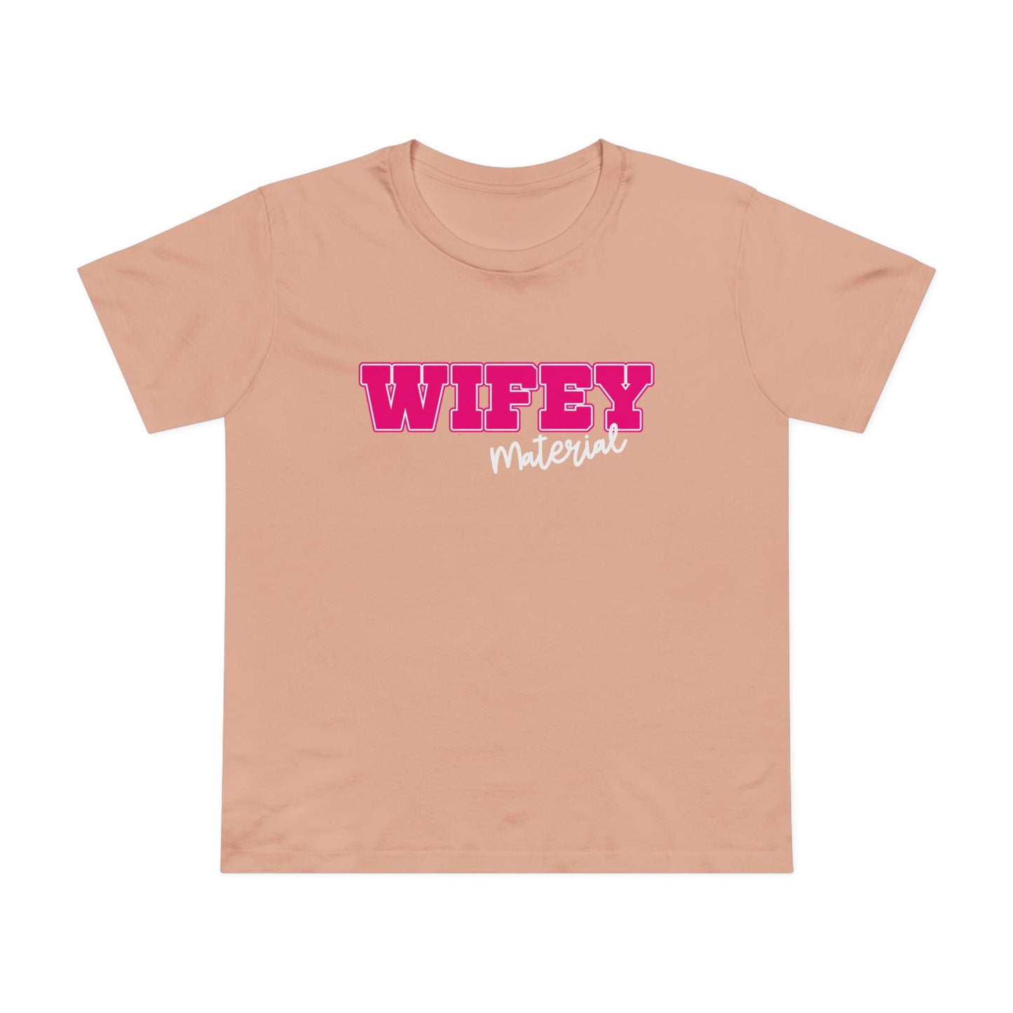 Wifey Material Women’s Maple Tee