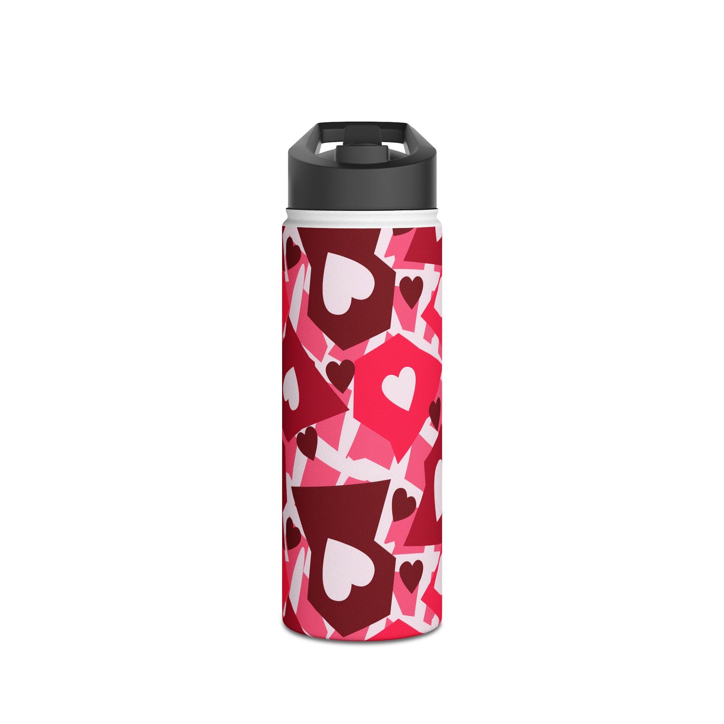 Love in Style Stainless Steel Water Bottle, Standard Lid