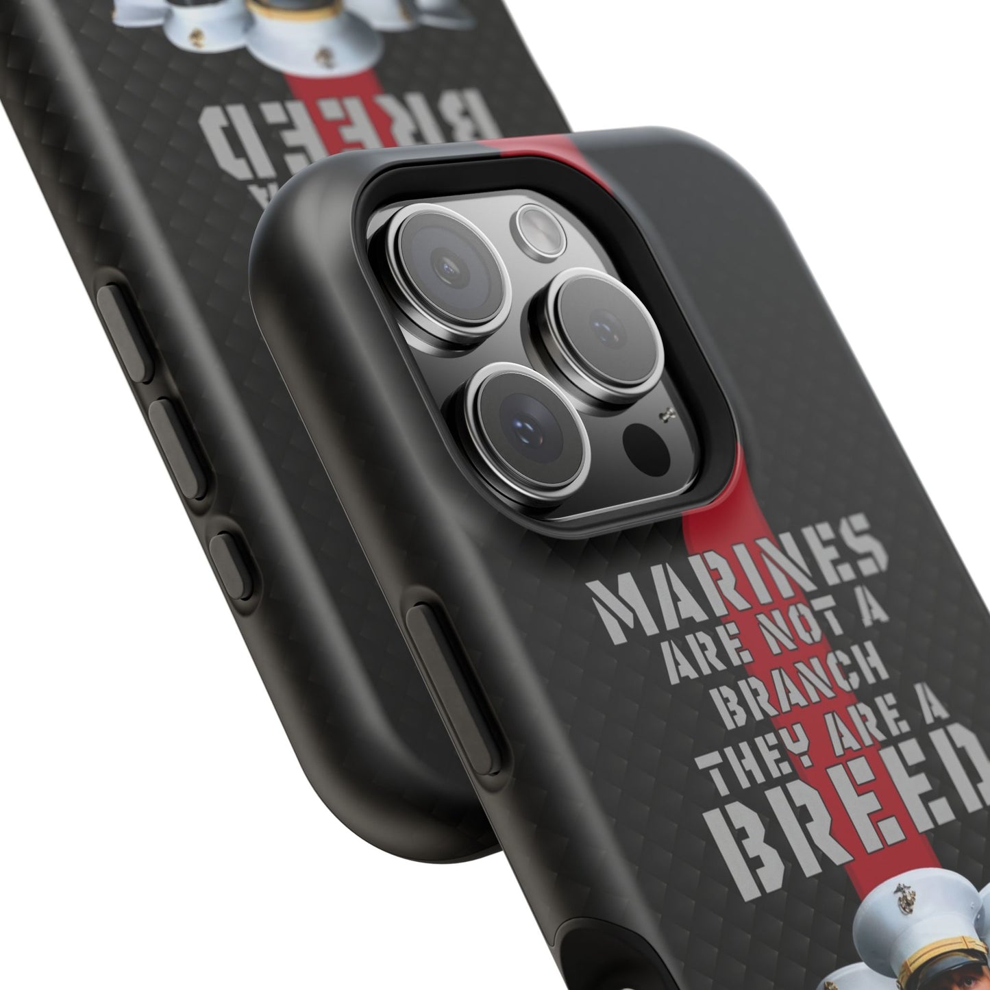 Marines Magnetic Tough Case - "Not a Branch, a Breed" Military iPhone Cover