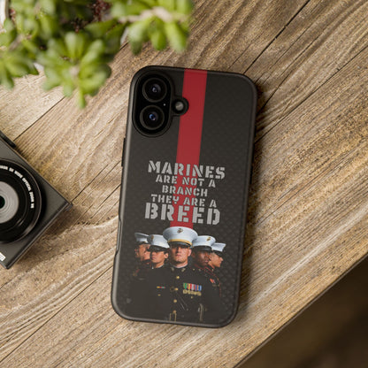 Marine Corps Tough iPhone Case - Proud Military Supporter