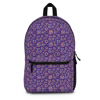 Vibrant Vibes Backpack / Purple