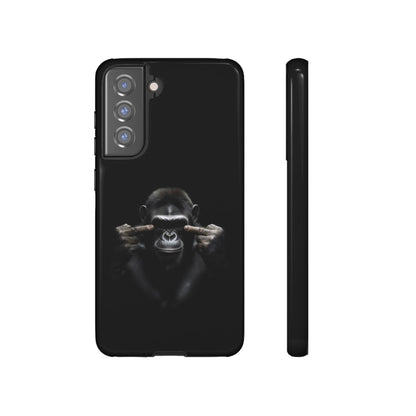 Edgy Gorilla Samsung  Phone Case - Funny Gift for Animal Lovers
