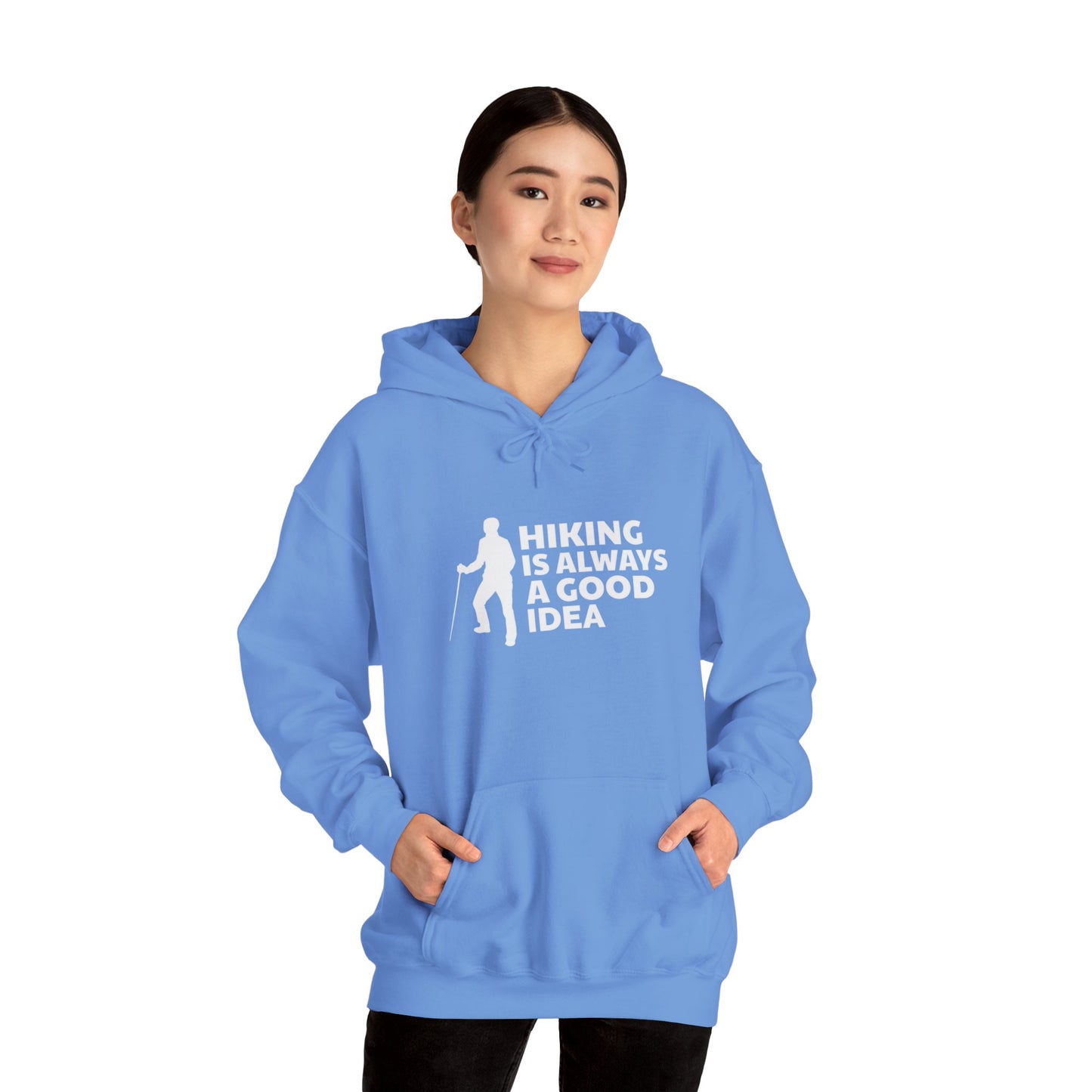 Hiking Is Always A Good Idea Unisex Heavy Blend™ Hooded Sweatshirt