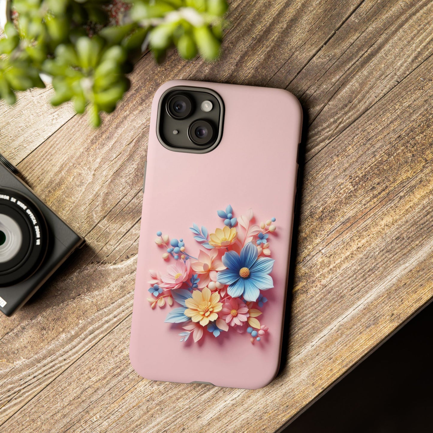 Soft Floral Haven Tough Cases