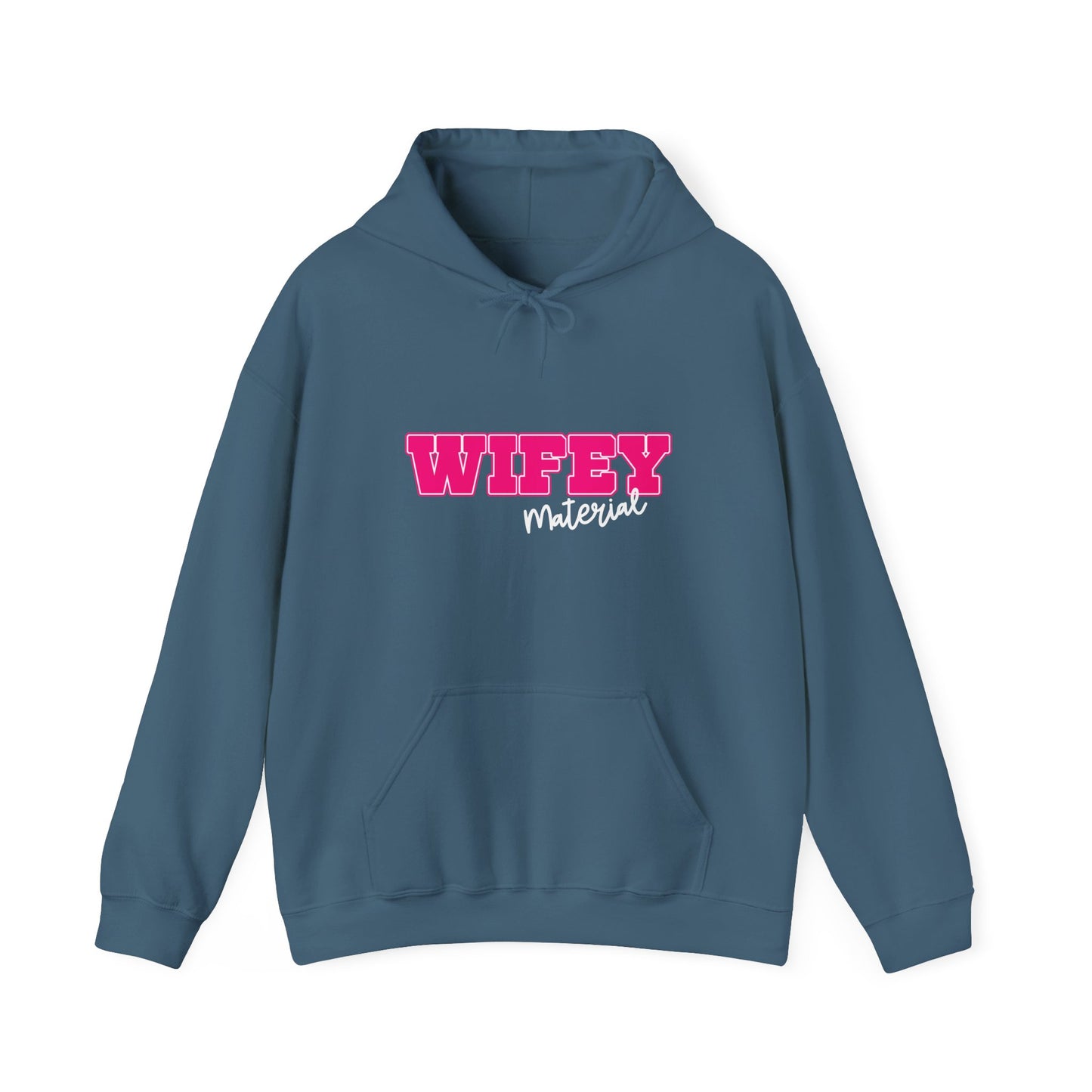Wifey Material Hooded Sweatshirt