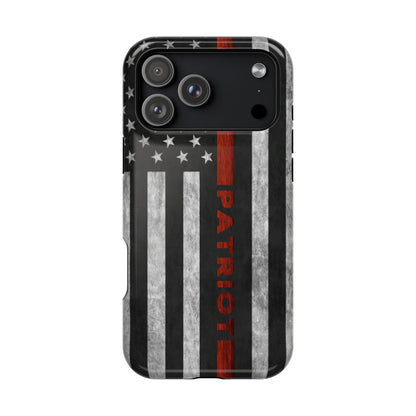 Red Line Magnetic Phone Cases, Firefighter Gift