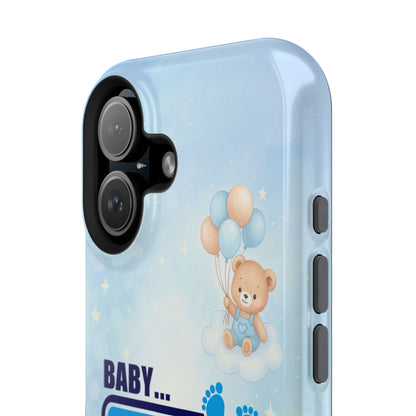 Baby On The Way Magnetic Phone Case, Expecting Mom Gift
