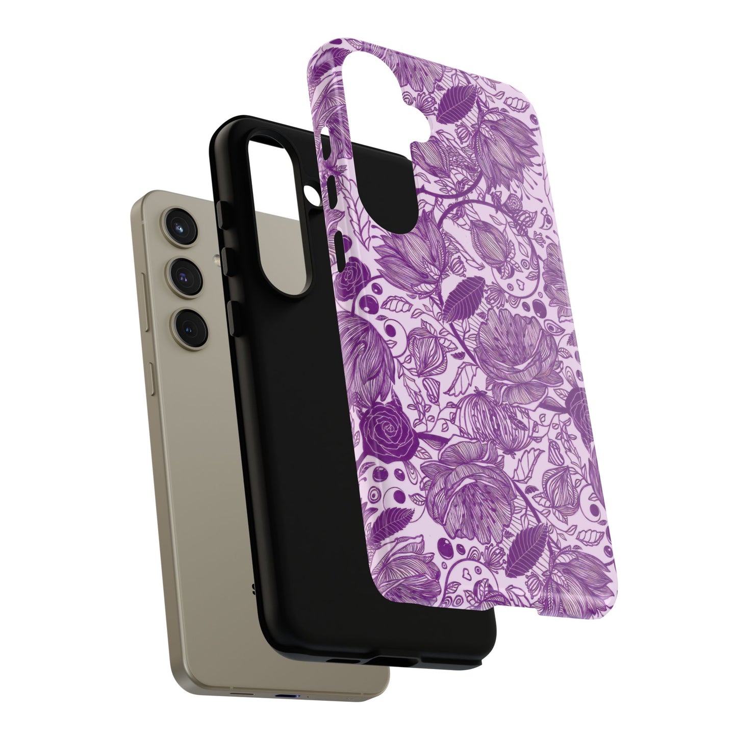 Graphical Garden: Purple Edition Tough Cases