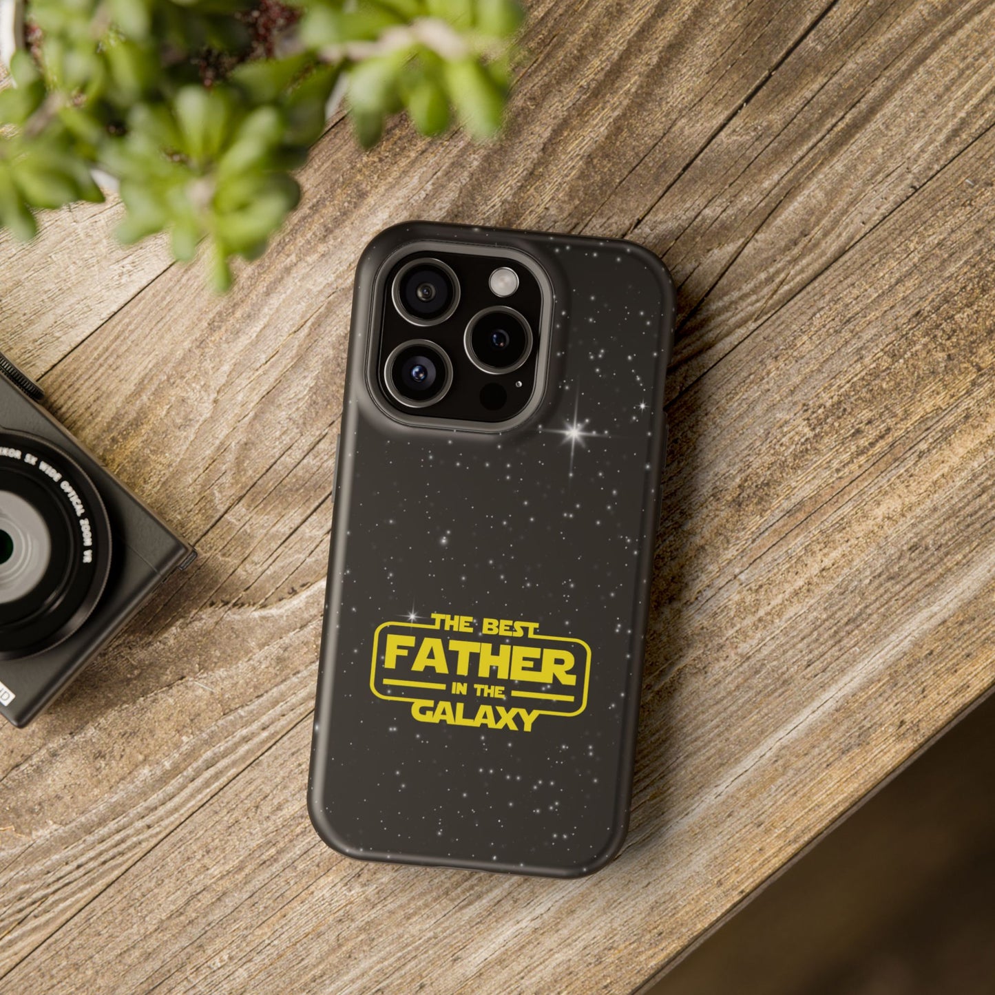 Galaxy-Themed iPhone Magnetic Case - Perfect Gift for the Best Father