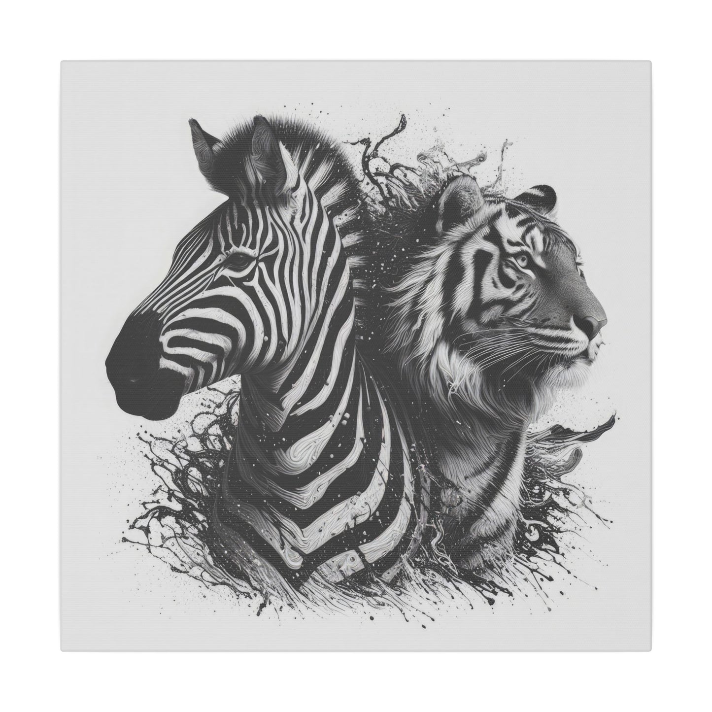 Stripes and Shadows - Canvas Print