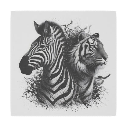 Stripes and Shadows - Canvas Print