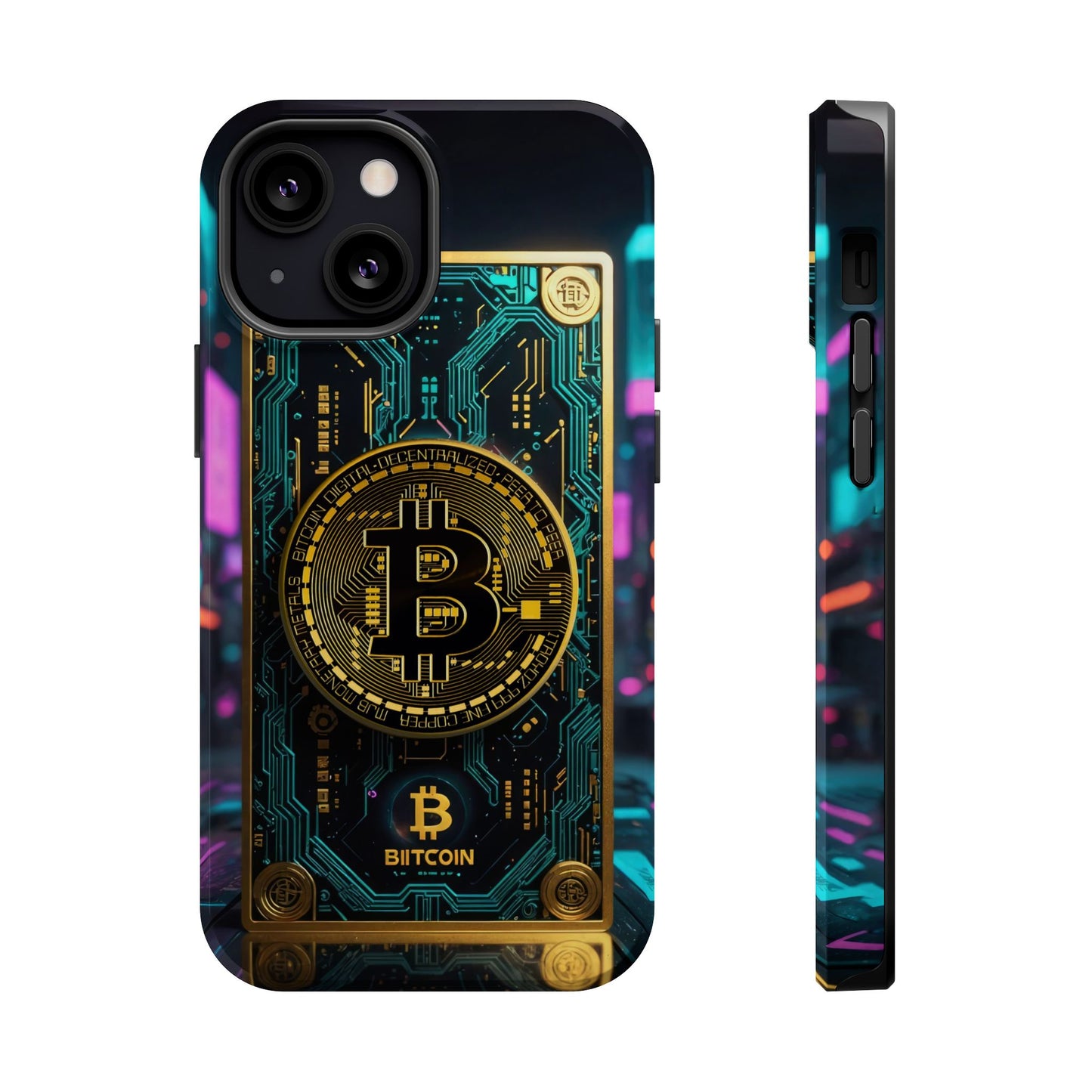 Bitcoin Magnetic Phone Case, Unique Phone Cover