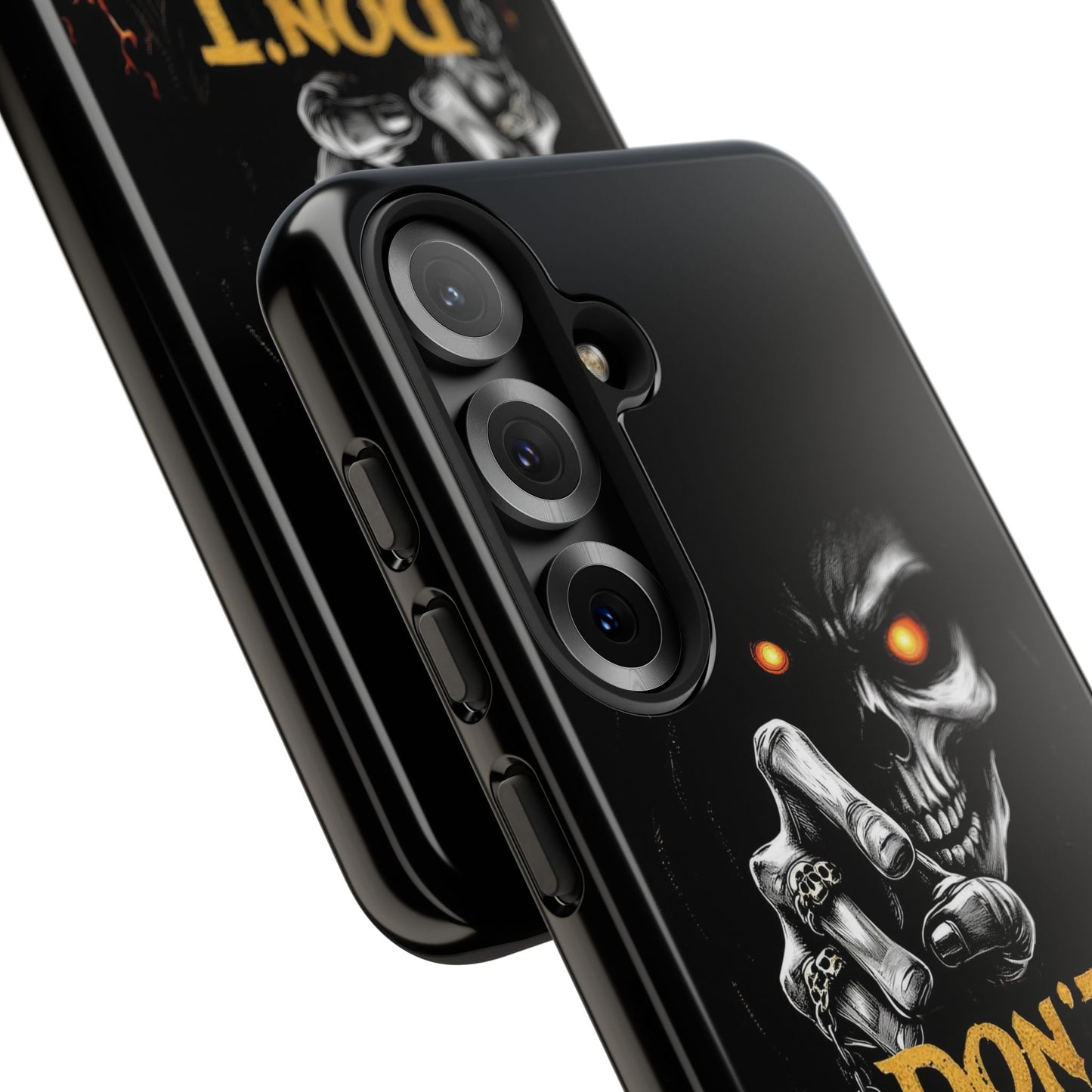 Skull Samsung Tough Cases, Don't Touch My Phone Cover,