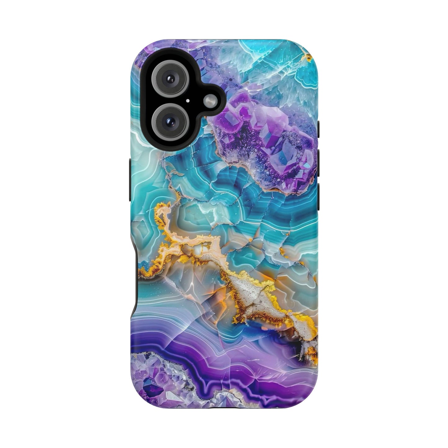 Blue Agate Magnetic Phone Case