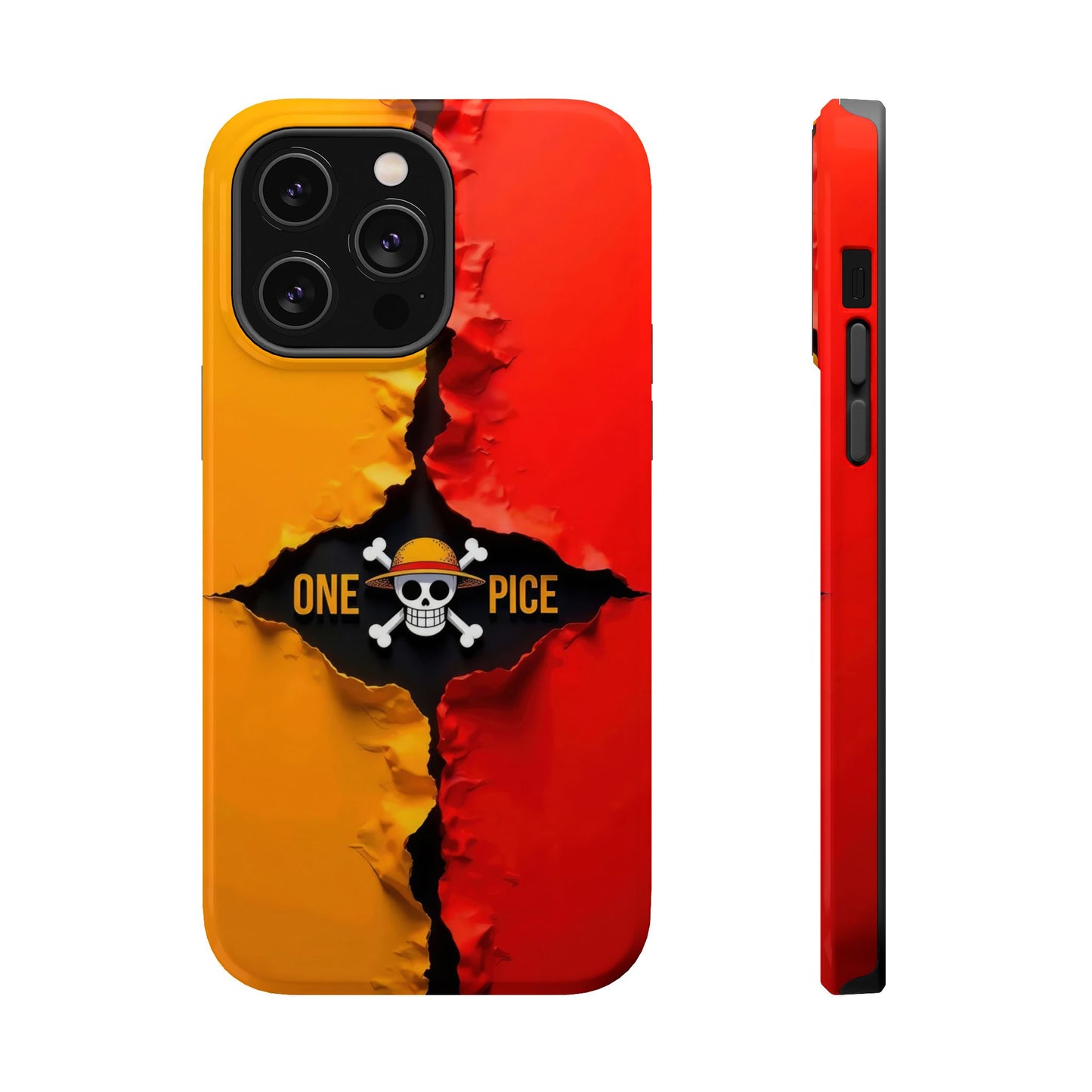 Bold One Piece Magnetic Tough Cases, Anime Phone Cover