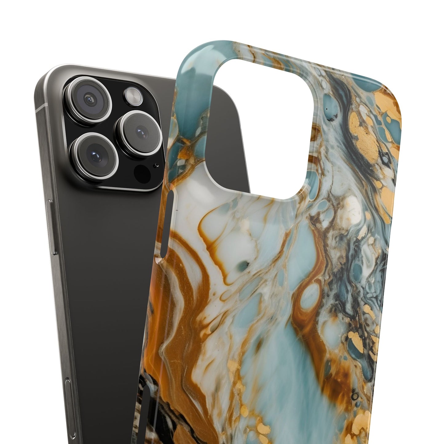 Elegant Marble Slim iPhone Case