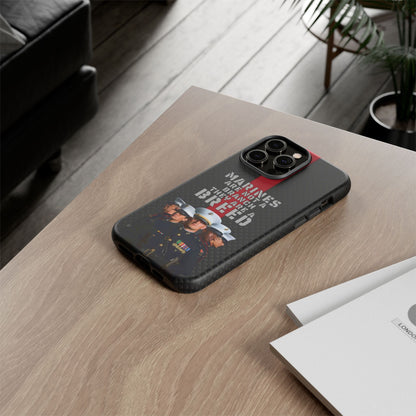 Marine Corps Tough iPhone Case - Proud Military Supporter