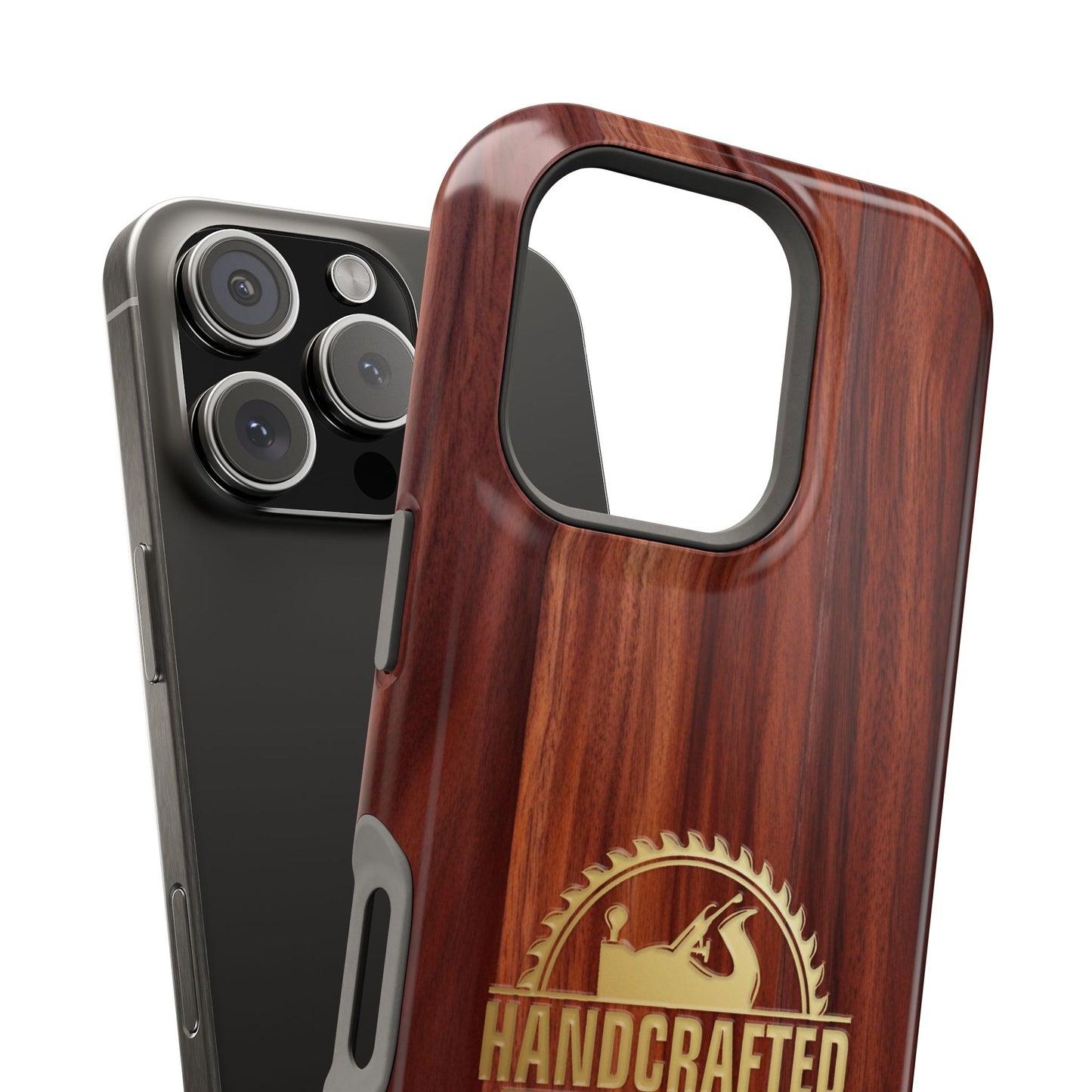 Woodworking Logo Magnetic iPhone Case