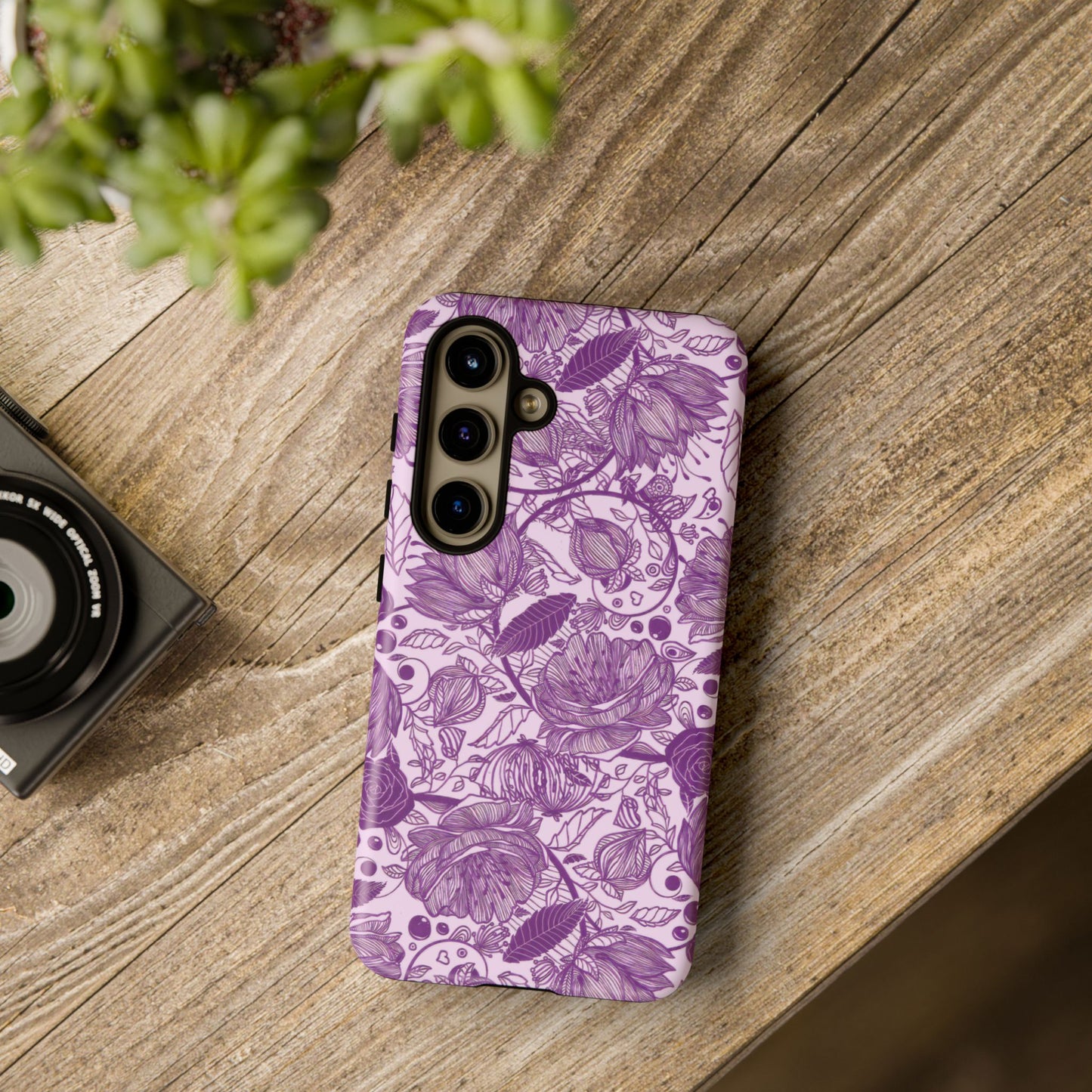 Graphical Garden: Purple Edition Tough Cases