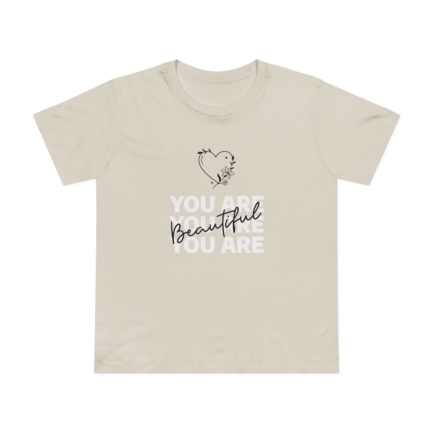 You Are Beautiful Women’s Maple Tee