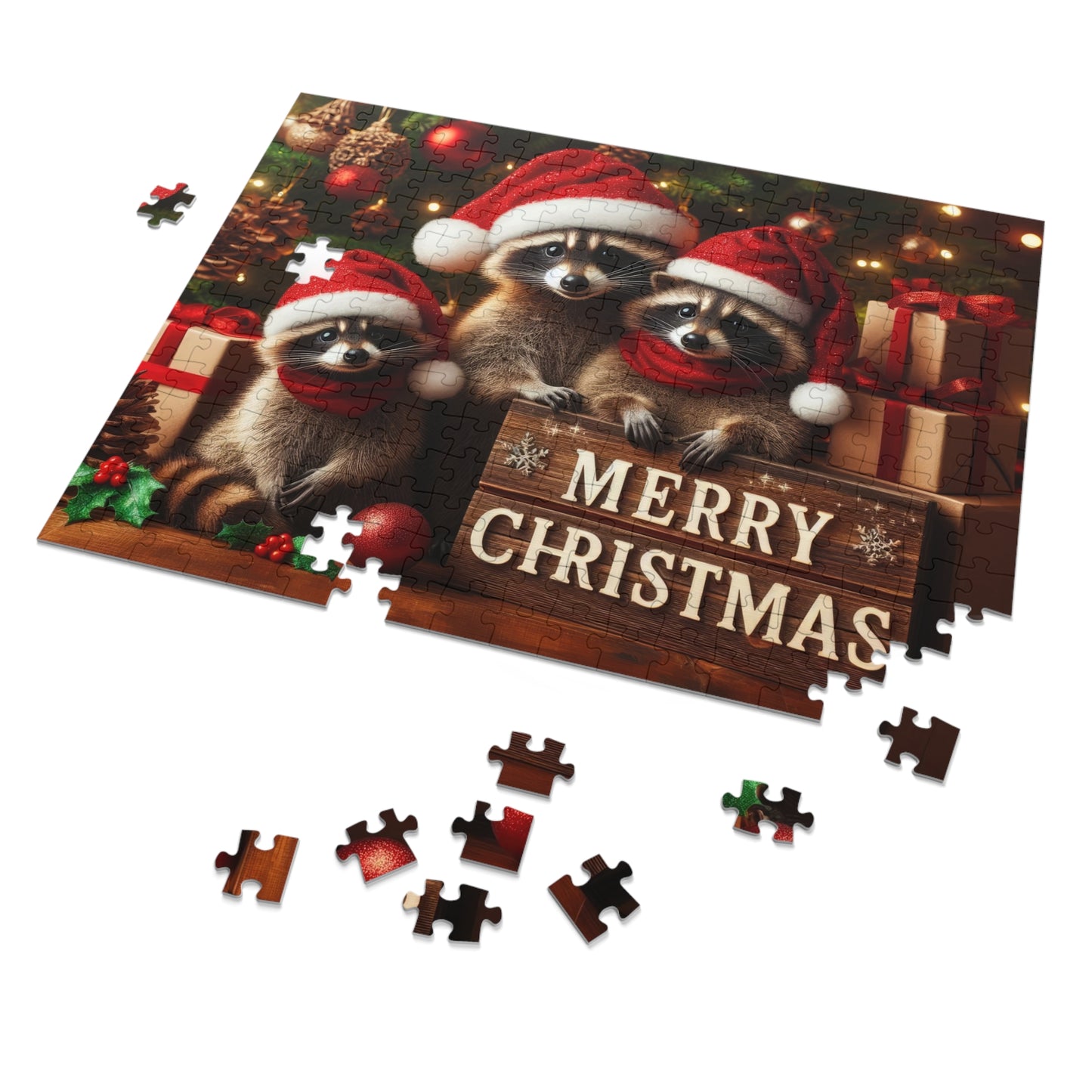 Santa’s Bandits Jigsaw Puzzle (110, 252, 500-Piece)