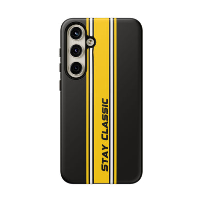 Stay Classic Tough Case – Minimalist Racing Design