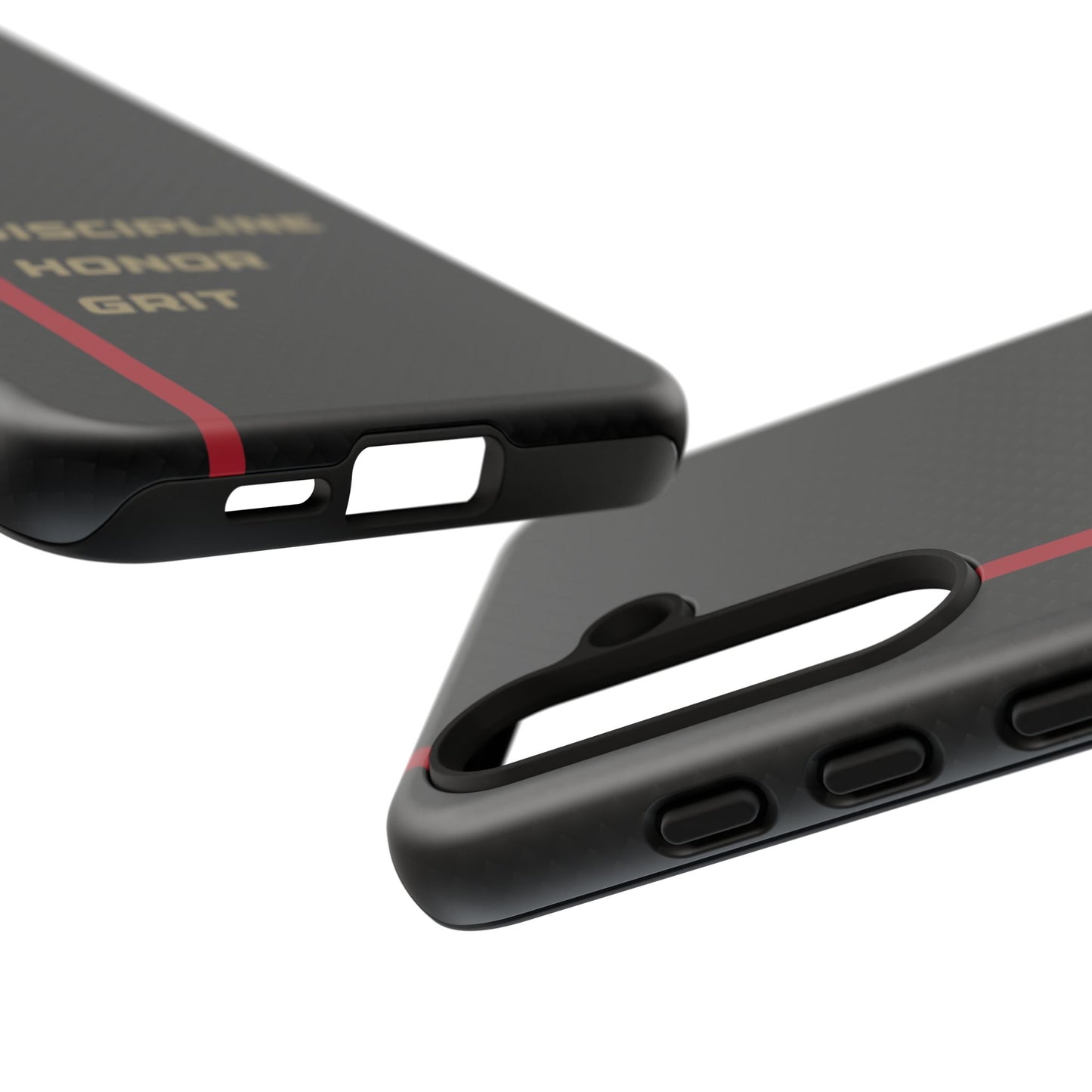 Discipline, Honor, Grit Impact-Resistant Phone Case