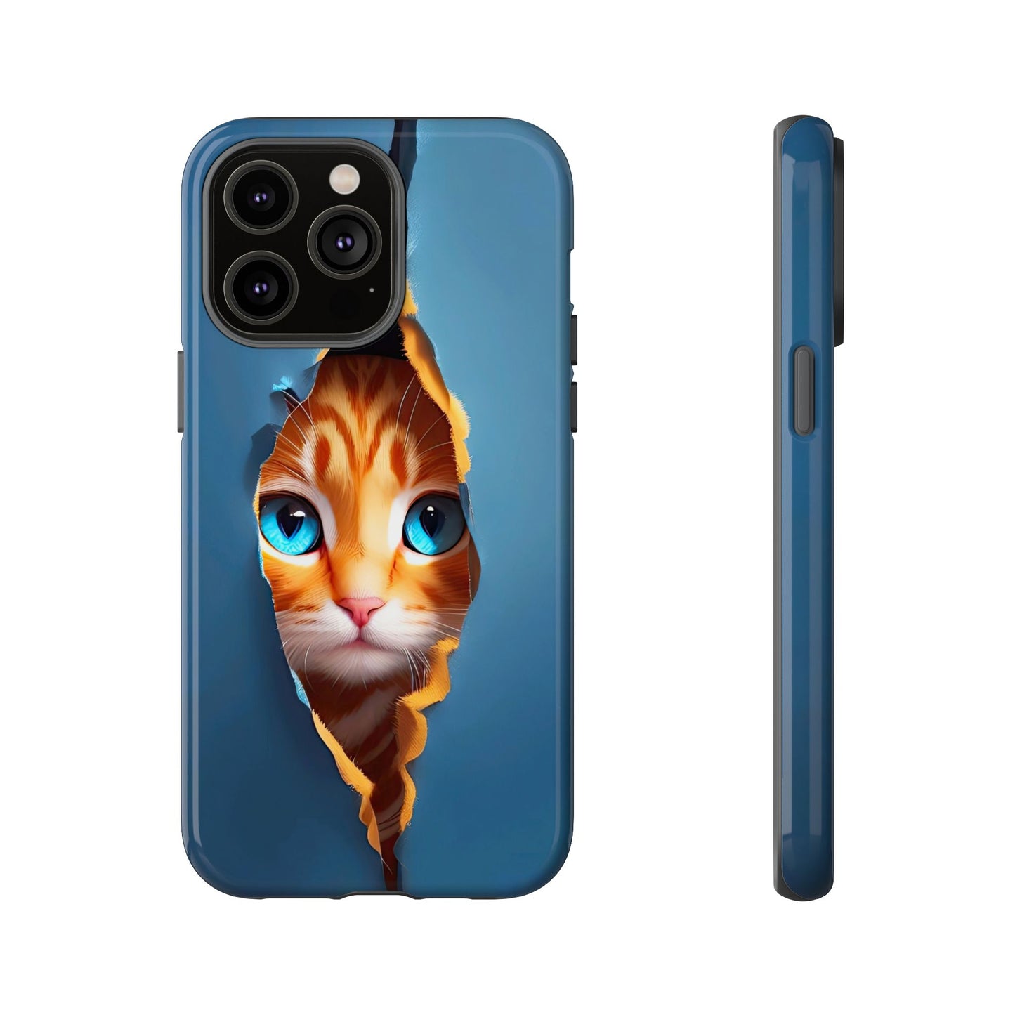 Curious Kitten Tough  Case for iPhone