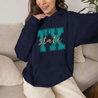 TX State Hooded Sweatshirt